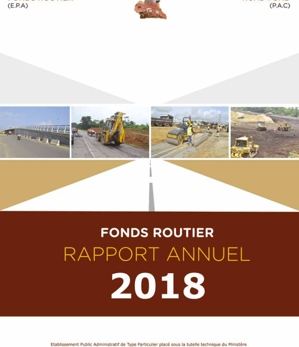 Rapport annuel Fonds Routier 2018