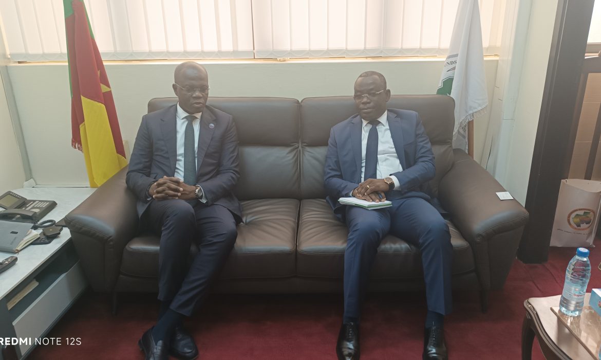 Audience avec Ecobank.